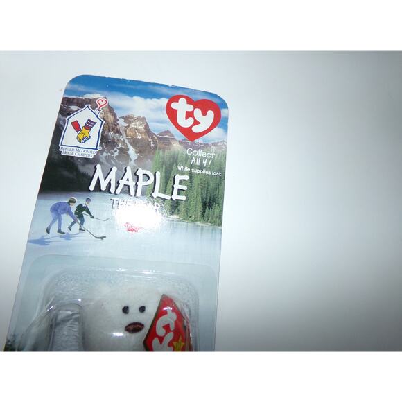 Maple the Bear Ty‎ Beanie Baby McDonalds 1999 New - Picture 3 of 4